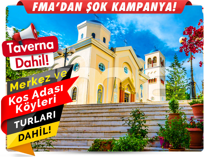 MEGA KOS ADASI TURU ''Kos Adası'na Rüya Gibi Bir Yolculuk''